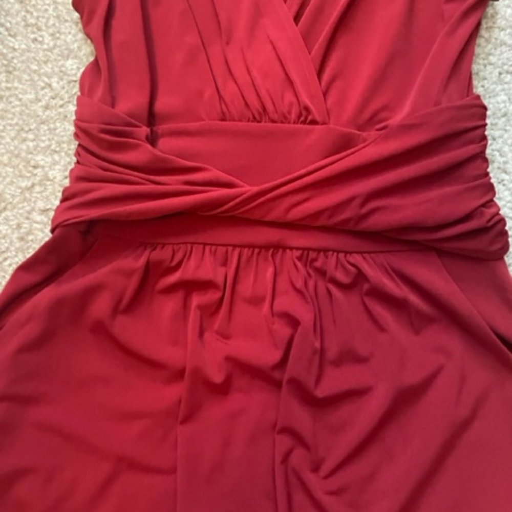 LOFT red dress - Picture 4 of 5